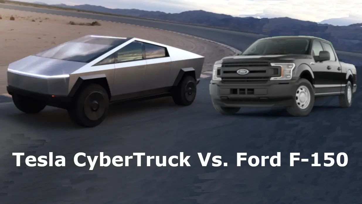 CyberTruck Vs. Ford F150 cover Tesla CyberTruck Vs. Ford F150