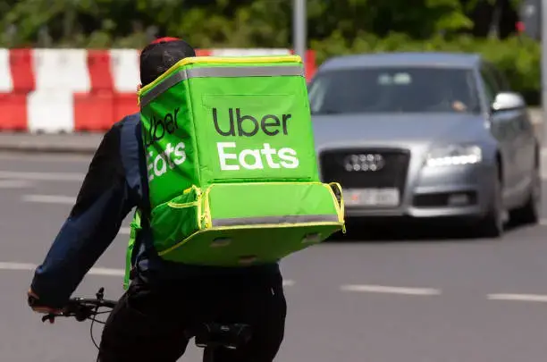 Delivering for UberEats