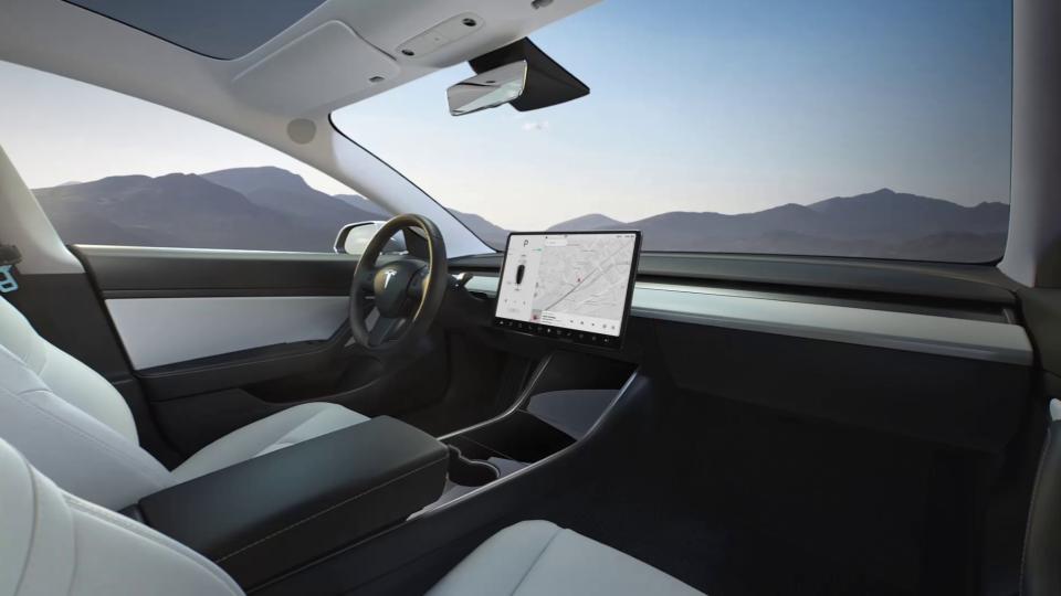 Tesla Model 3 Interior