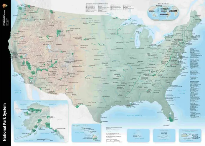 US All National Parks Cover Image